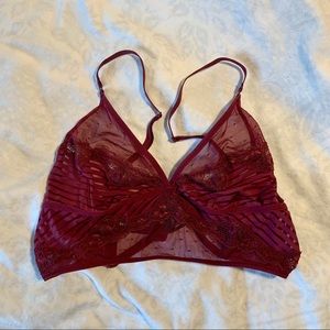 ❤️ RED MESH BRALETTE ❤️
